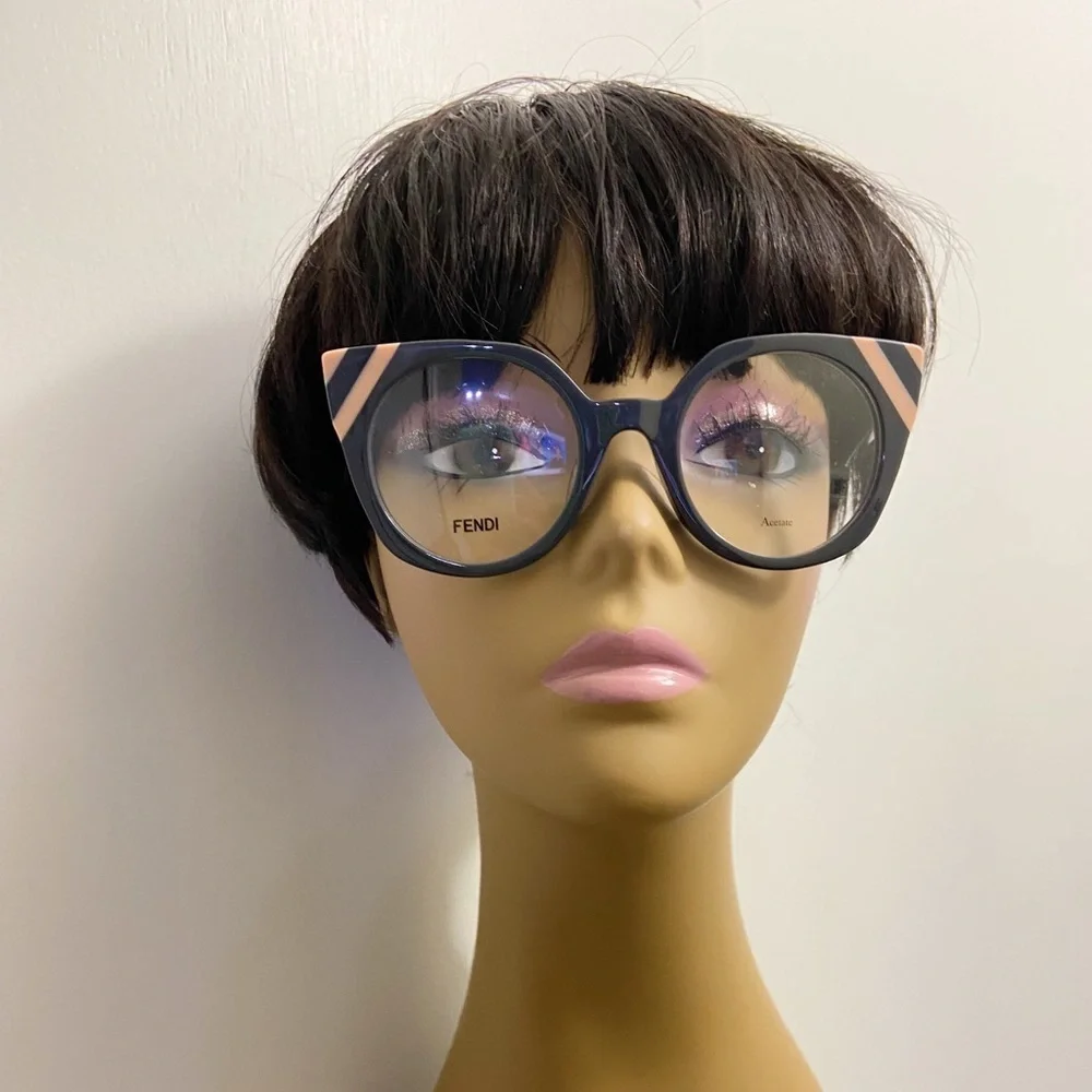 FENDI 54mm Round Optical Frames
